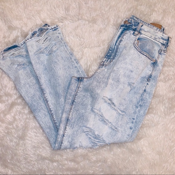 American Eagle Outfitters Denim - skinny curvy mom denim jeans 12 American Eagle